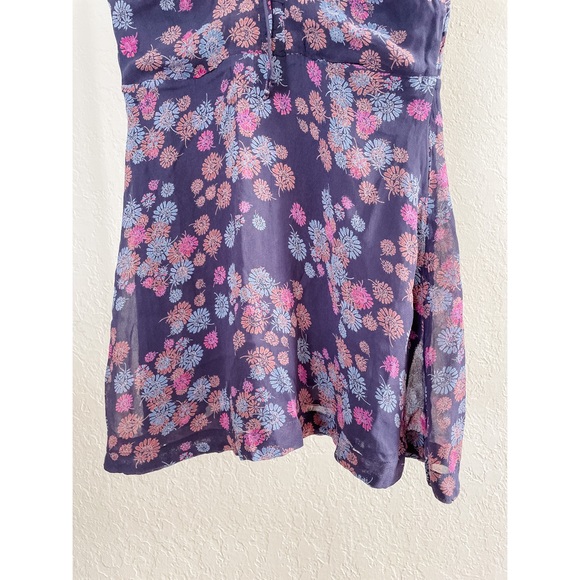 🎉2X HP🎉 Free People Lace Up Floral Mini Dress - Picture 7 of 14